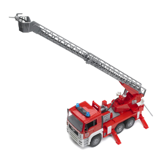 Транспорт і спецтехніка - Пожежна машина з драбиною BRUDER (2771) (02771)#3