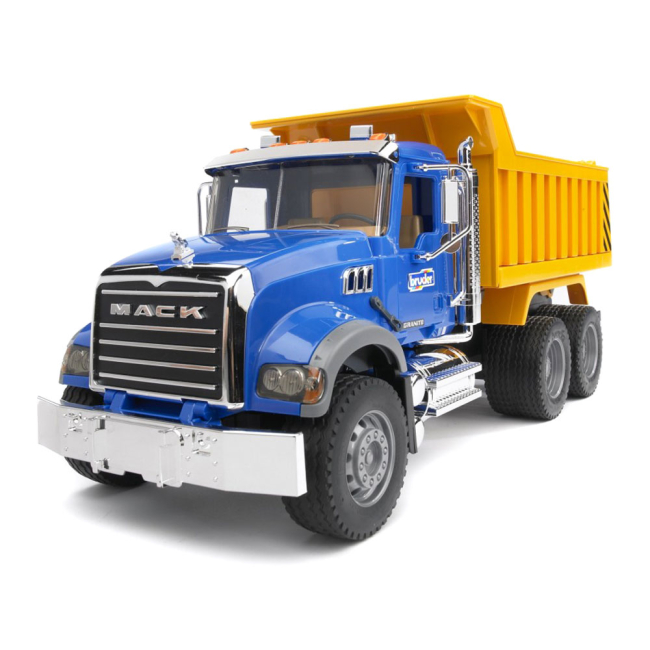 Транспорт і спецтехніка - Самоскид Mack Granite BRUDER (02815)#2