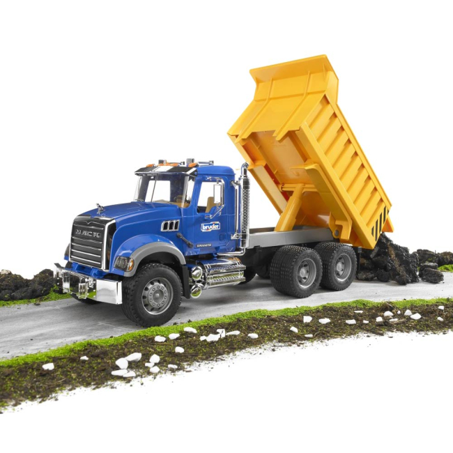 Транспорт і спецтехніка - Самоскид Mack Granite BRUDER (02815)#4