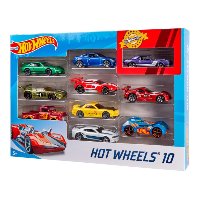Автомоделі - Набір автомоделей Hot Wheels 10 шт в асортименті (54886)#5