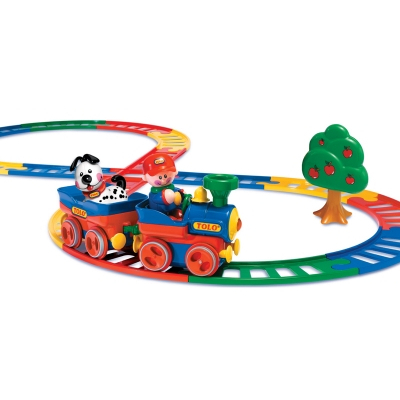 Машинки для малышей - Большой набор Железная дорога Tolo Toys (89909)#2