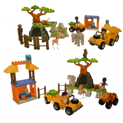 Блокові конструктори - Набір Африканське сафарі (3025)#2