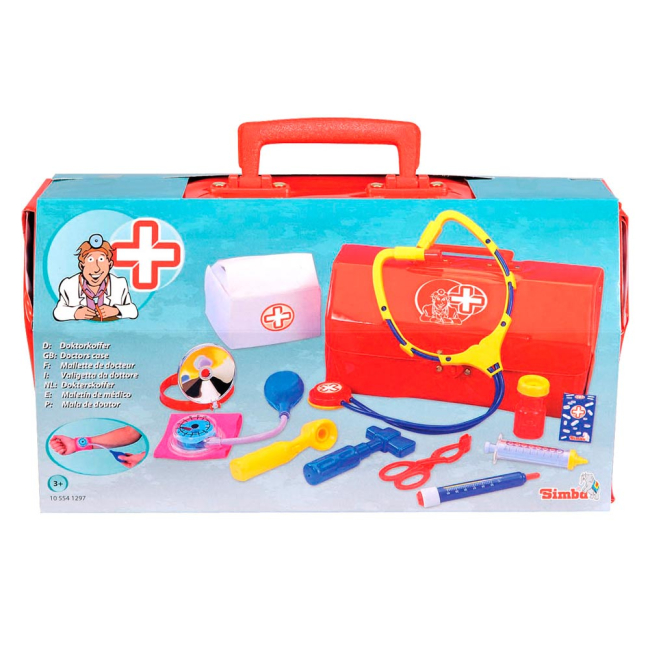 Наборы профессий - Игрушечный набор Simba Чемоданчик доктора 12 предметов (5541297)#2