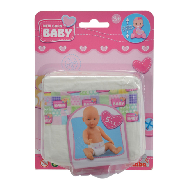 Одежда и аксессуары - Подгузники для пупса 35-50 см (5561906)#2