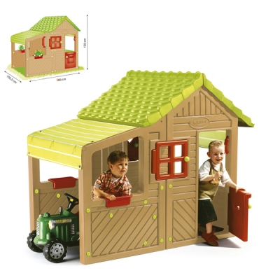 Игровые комплексы, качели, горки - Игровой набор Фермерский домик Smoby (310043)#2
