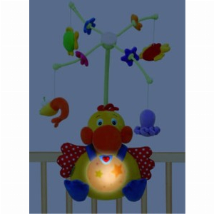 Подвески, мобили - Музыкальный мобиль-ночник Ми-Ми (КА10525)#4