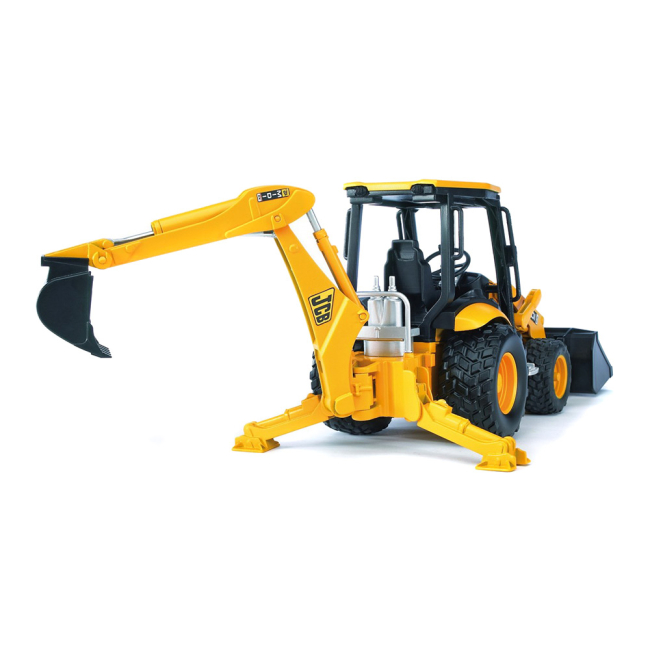 Транспорт и спецтехника - Дорожный погрузчик с экскаватором Bruder (2427) (02427)#2