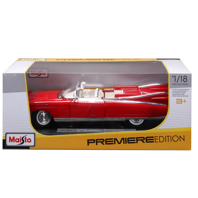 Автомоделі - Автомодель Maisto 959 Cadillac Eldorado Biarritz 1:18 (36813 red)#6
