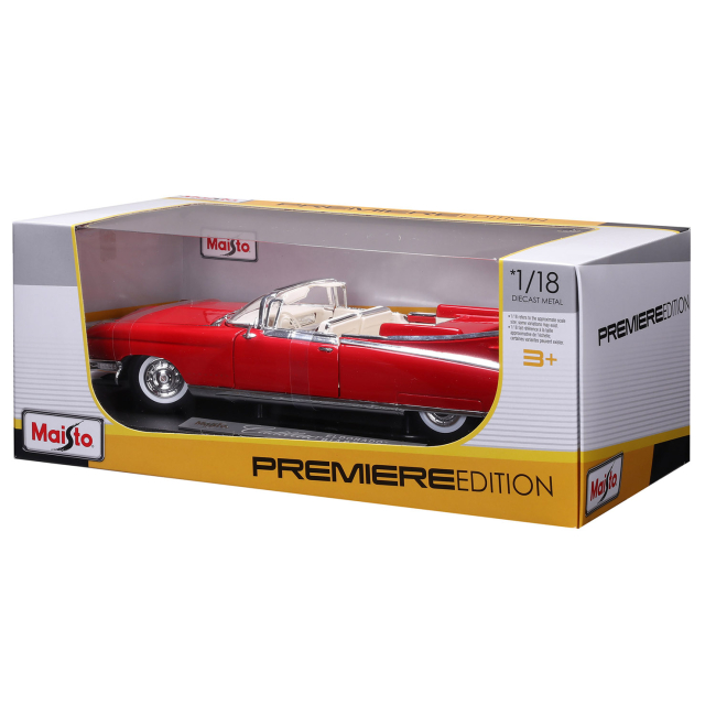 Автомоделі - ​Автомодель Maisto 959 Cadillac Eldorado Biarritz 1:18 (36813 red)#8