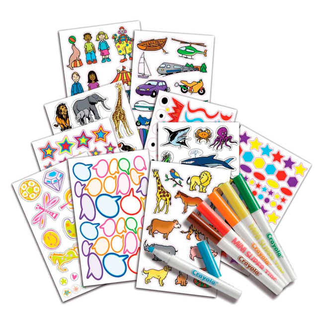 Наборы для творчества - Набор для творчества Crayola Наклейки (5450)#2