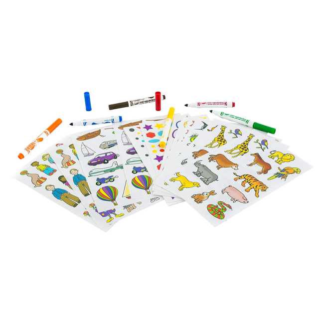 Наборы для творчества - Набор для творчества Crayola Наклейки (5450)#3