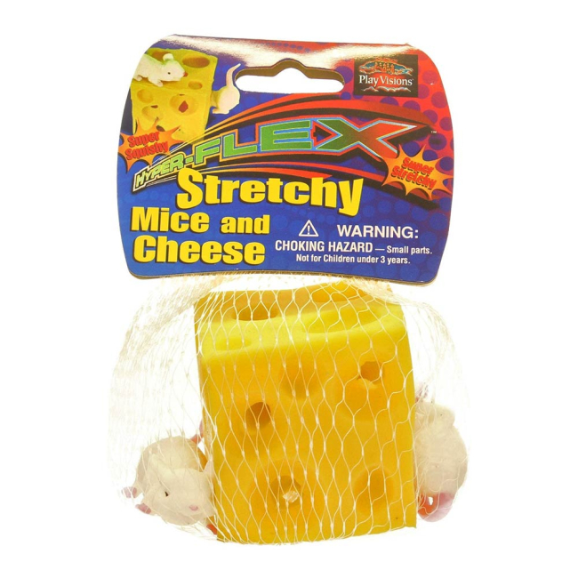 Антистрес іграшки - Ігровий набір Мишки в Сирі Play Visions 5 см (563)#2