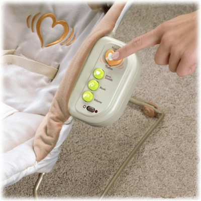 Крісла-качалки - Масажне крісло-гойдалка Биття серця Fisher-Price (Р 6580)#2