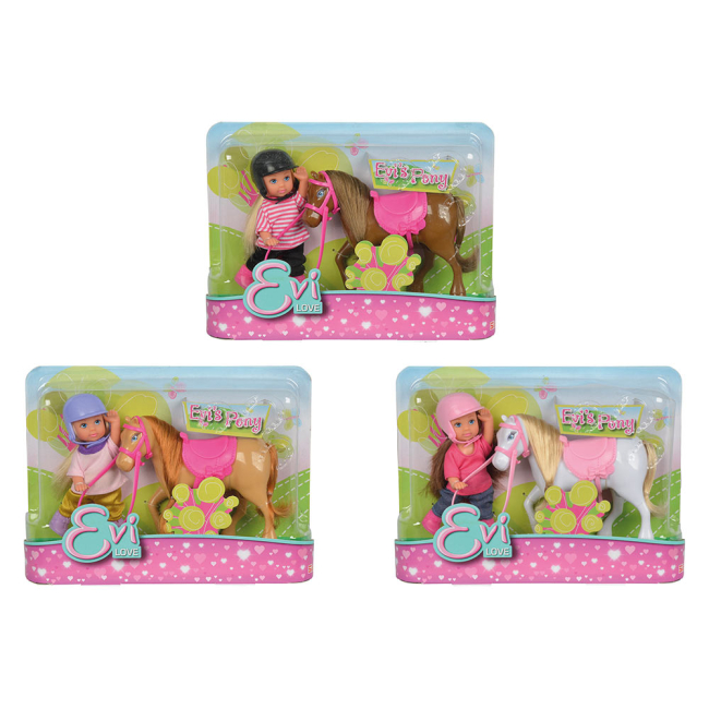 Куклы - Игровой набор Steffi & Evi Love Ева и пони в ассортименте (5737464)#2