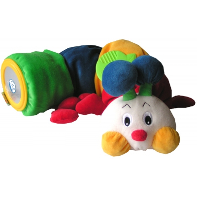 Подвески, мобили - Игрушка-грызунок Гусеничка (КА10494)#2