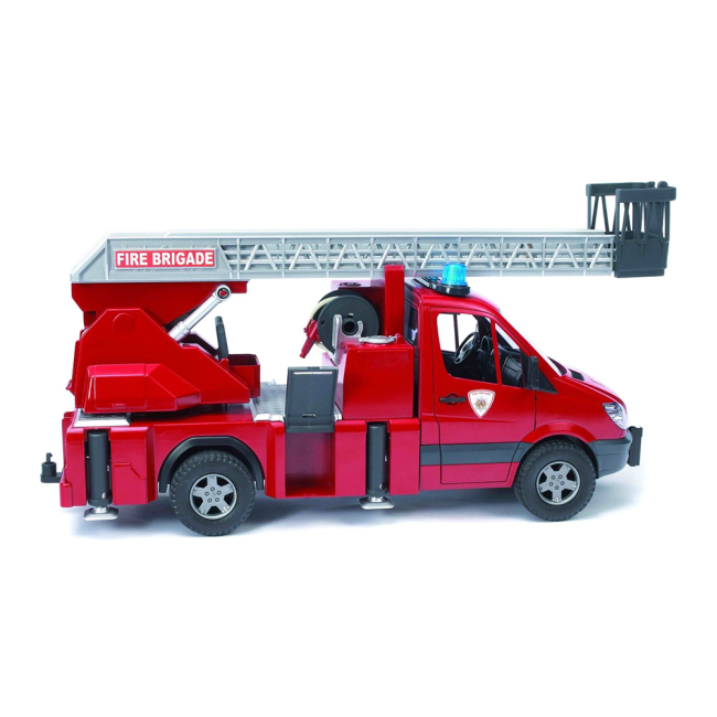 Транспорт и спецтехника - Пожарная машина Bruder Mercedes-Benz Sprinter с лестницей (2532) (02532)#3