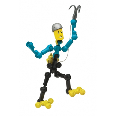 Конструктори з унікальними деталями - Конструктор Скелелаз ZOOB (12002)#2