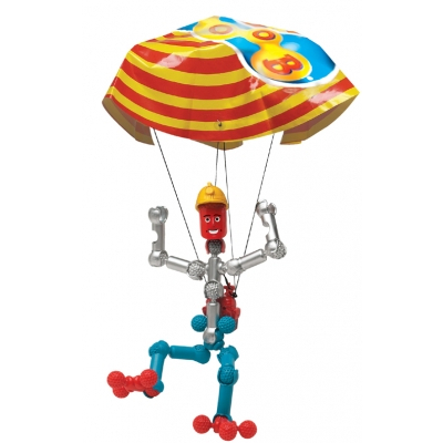 Конструктори з унікальними деталями - Конструктор Парашутист ZOOB (12003)#2