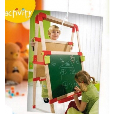 Детская мебель - Набор для рисования Деревянный мольберт с возможностью регулировки высоты Smoby (28930) (028930)#3