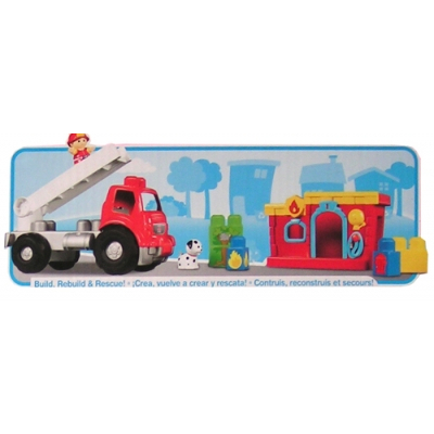 Блочные конструкторы - Игровой набор с конструктором Пожарная часть (8284)#2