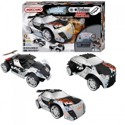 Конструкторы с уникальными деталями - Машина серая на радиоуправлении 3 в 1 (868956)#2