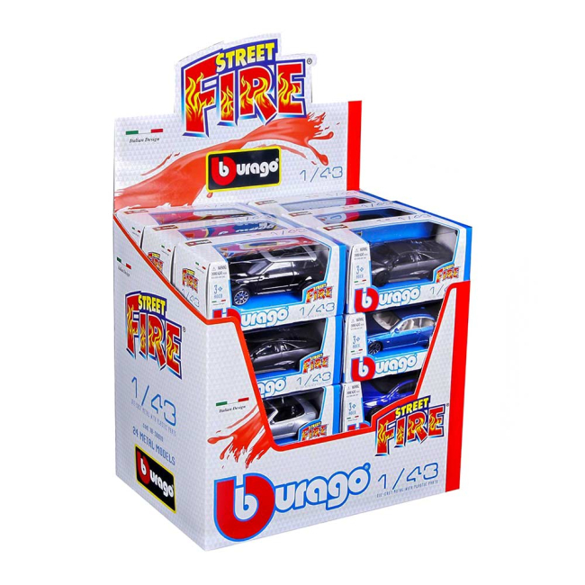 Автомодели - Автомодель в красном диспенсере Bburago в ассортименте 1:43 (18-30010R)#2