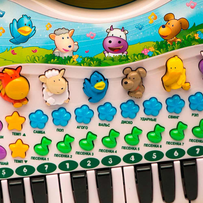 Музыкальные инструменты - Синтезатор Genio Kids Поющие друзья (PK39FY)#4