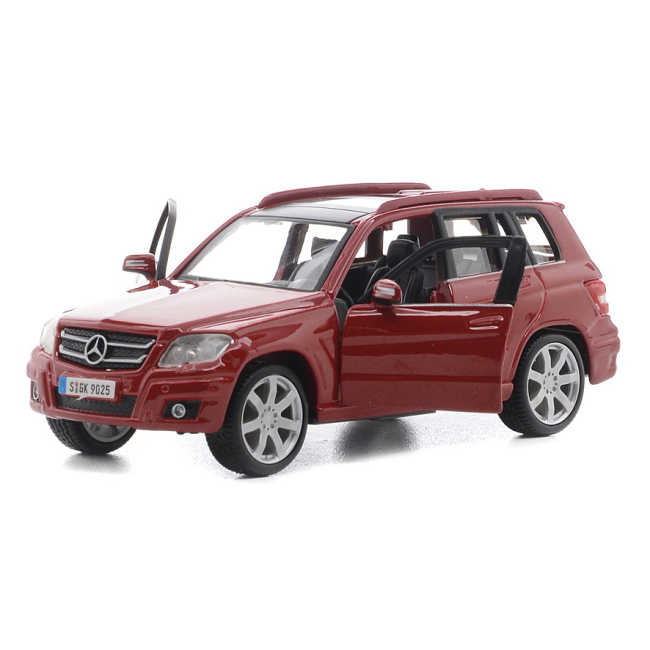 Автомоделі - Автомодель Bburago Mercedes Benz GLK-CLASS червоний 1:32 (18-43016 red)#2
