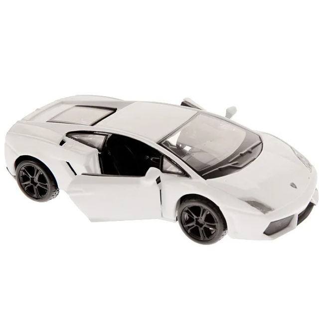 Автомоделі - Автомодель Bburago Lamborghini Gallardo LP560-4 2008 білий металік 1:32 (18-43020 met white)#4