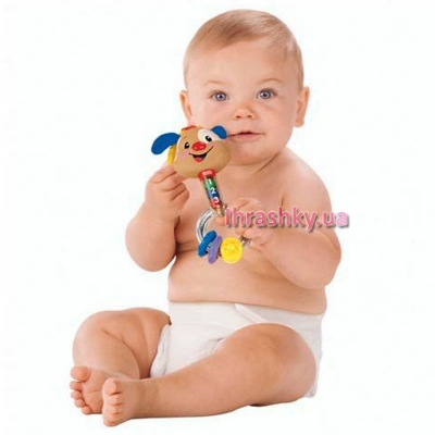 Погремушки, прорезыватели - Погремушка Веселая собачка Fisher-Price (M4041)#2