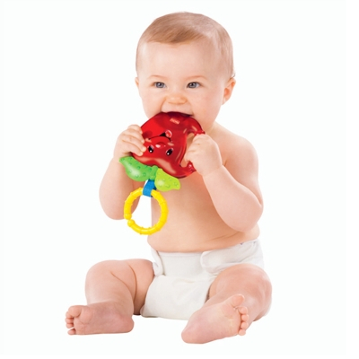 Погремушки, прорезыватели - Прорезыватель Яблоко Fisher-Price (М4385)#3