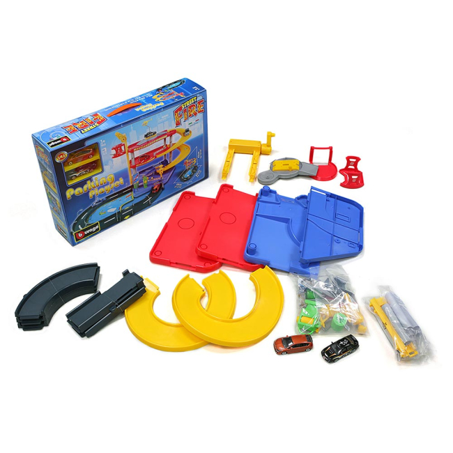 Паркінги і гаражі - Іграшковий гараж Bburago 3 рівня (18-30025)#3