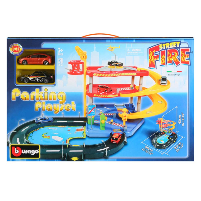Паркінги і гаражі - Іграшковий гараж Bburago 3 рівня (18-30025)#4