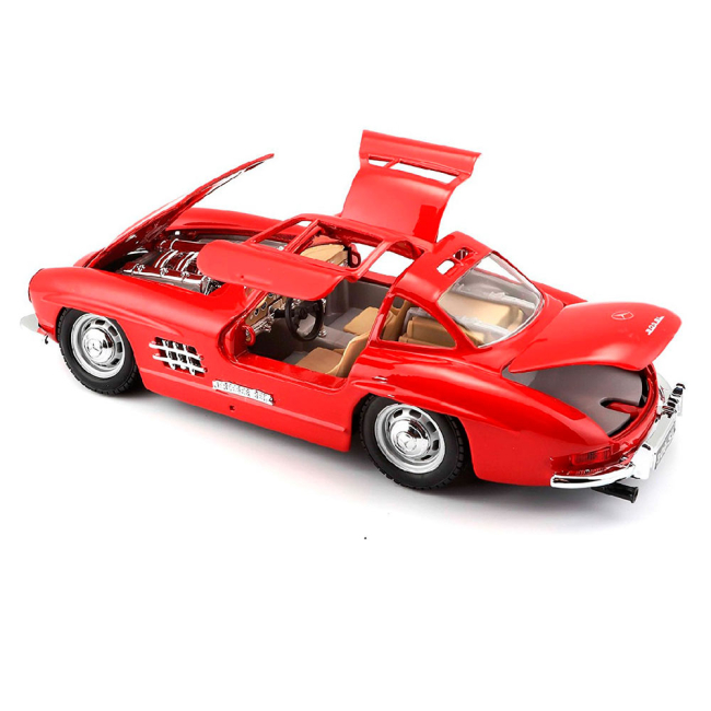 Автомодели - Автомодель MERCEDES-BENZ 300 SL (1954) BBURAGO 124 в ассортименте (18-22023)#2