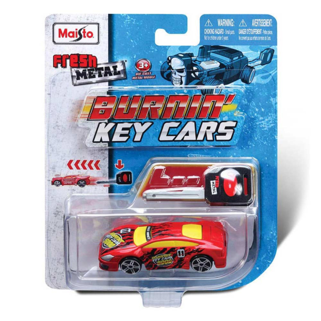 Автомоделі - Автомодель Maisto Burnin 7,5 см асортимент (15101)#2