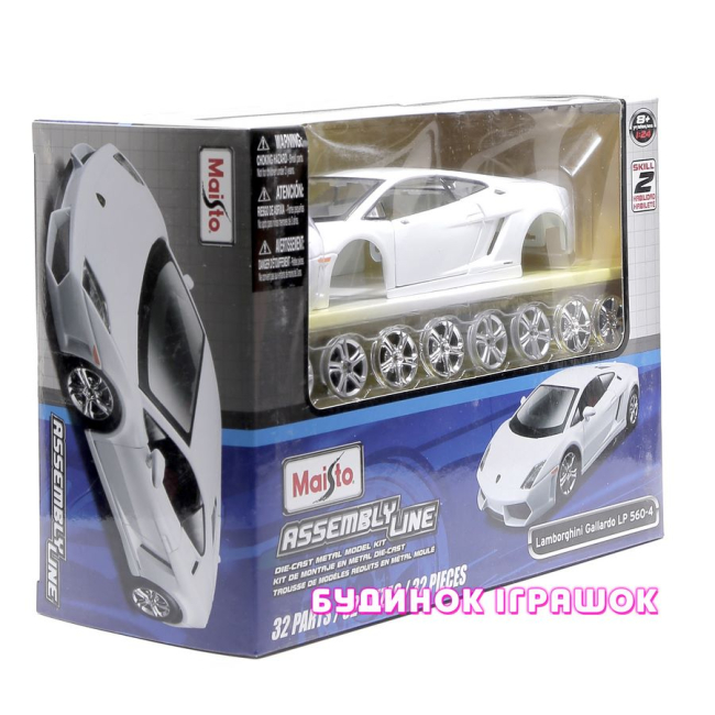 Транспорт и спецтехника - Автомодель Maisto Lamborghini Gallardo LP560-4 (39291 white)#2