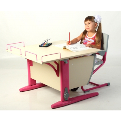 Детская мебель - Детская мебель Парта и стул Дэми (СТУ – 12-01)#3