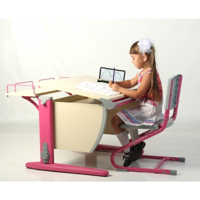 Детская мебель - Детская мебель Парта и стул Дэми (СТУ – 12-01)#6