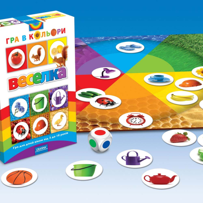 Настільні ігри - Настільна гра Granna Веселка (80063)#2
