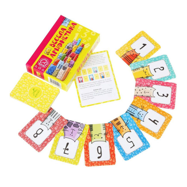 Настільні ігри - Настільна гра Ариал Весела арифметика (4820059910923)#2