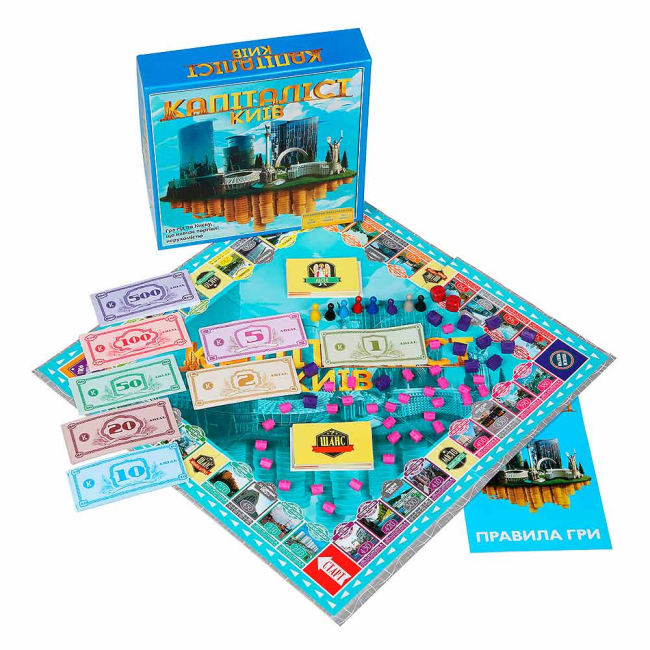 Настільні ігри - Настільна гра Капіталіст Київ Arial (4820059910831)#2