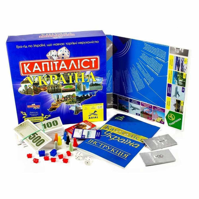 Настольные игры - Настольная игра Arial Капиталист Украина (4820059910824)#2