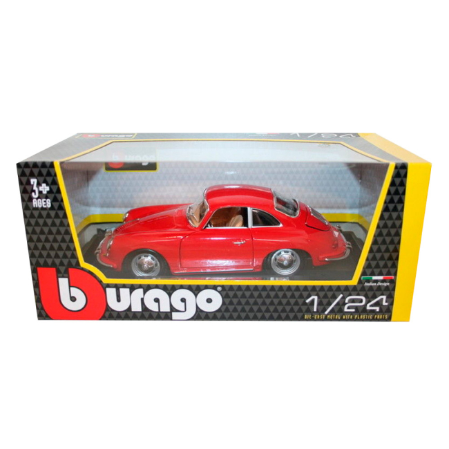 Автомодели - Автомодель 1961 Porsche 356B Bburago (18-22079)#2