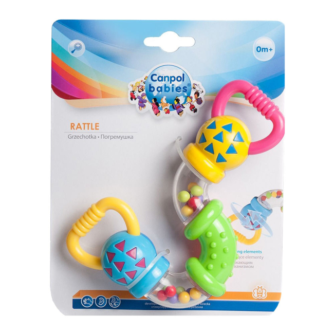 Брязкальця, прорізувачі - Брязкальце Canpol Змійка (2/455)#2