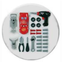 Наборы профессий - Игровой набор Мастерская со столом и инструментами Тачки Smoby (23205) (023205)#3