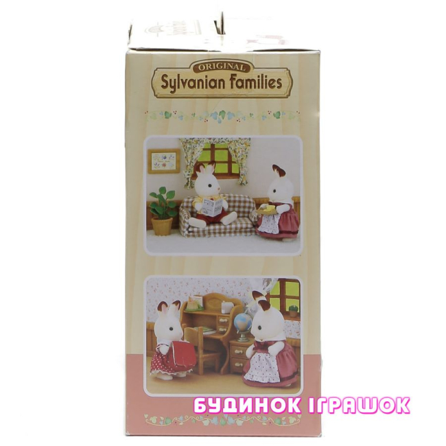 Фигурки животных - Набор Сестра Шоколадного Кролика у парты Sylvanian Families (2204)#3