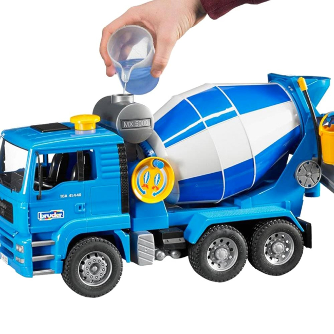 Транспорт і спецтехніка - Машинка Bruder Бетоновоз MAN TGA (2744) (02744)#3