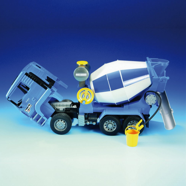 Транспорт і спецтехніка - Машинка Bruder Бетоновоз MAN TGA (2744) (02744)#4