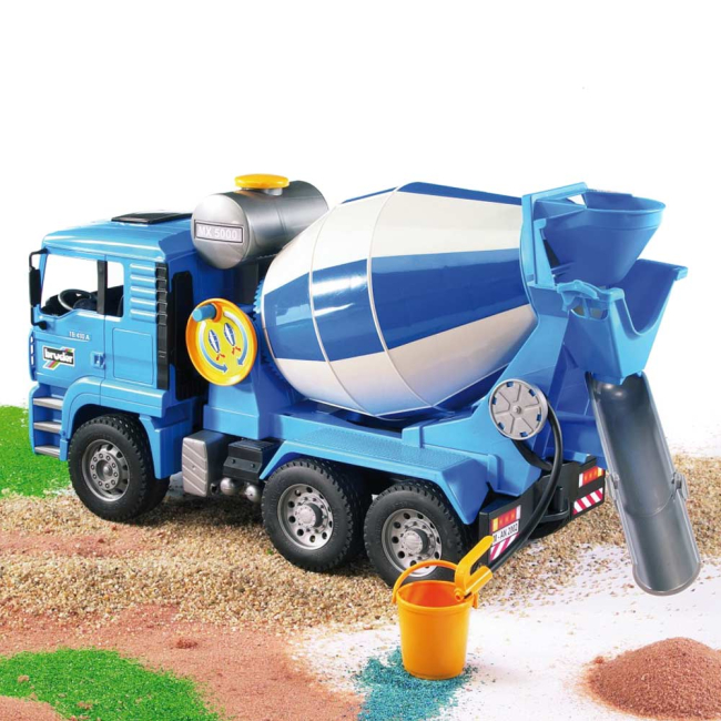 Транспорт і спецтехніка - Машинка Bruder Бетоновоз MAN TGA (2744) (02744)#5