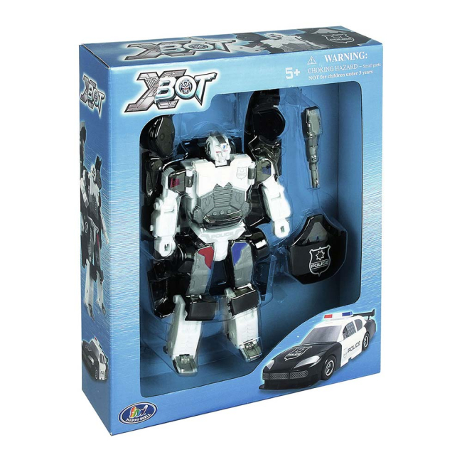 Трансформеры - Игрушка Робот-трансформер Полиция X-Bot (80030R)#3
